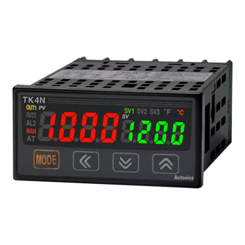 TK4N-24RN  48X24mm PID Multi Giriş Röle Çıkışlı Çift Alarm Kontağı Sıcaklık Kontrol Cihazı